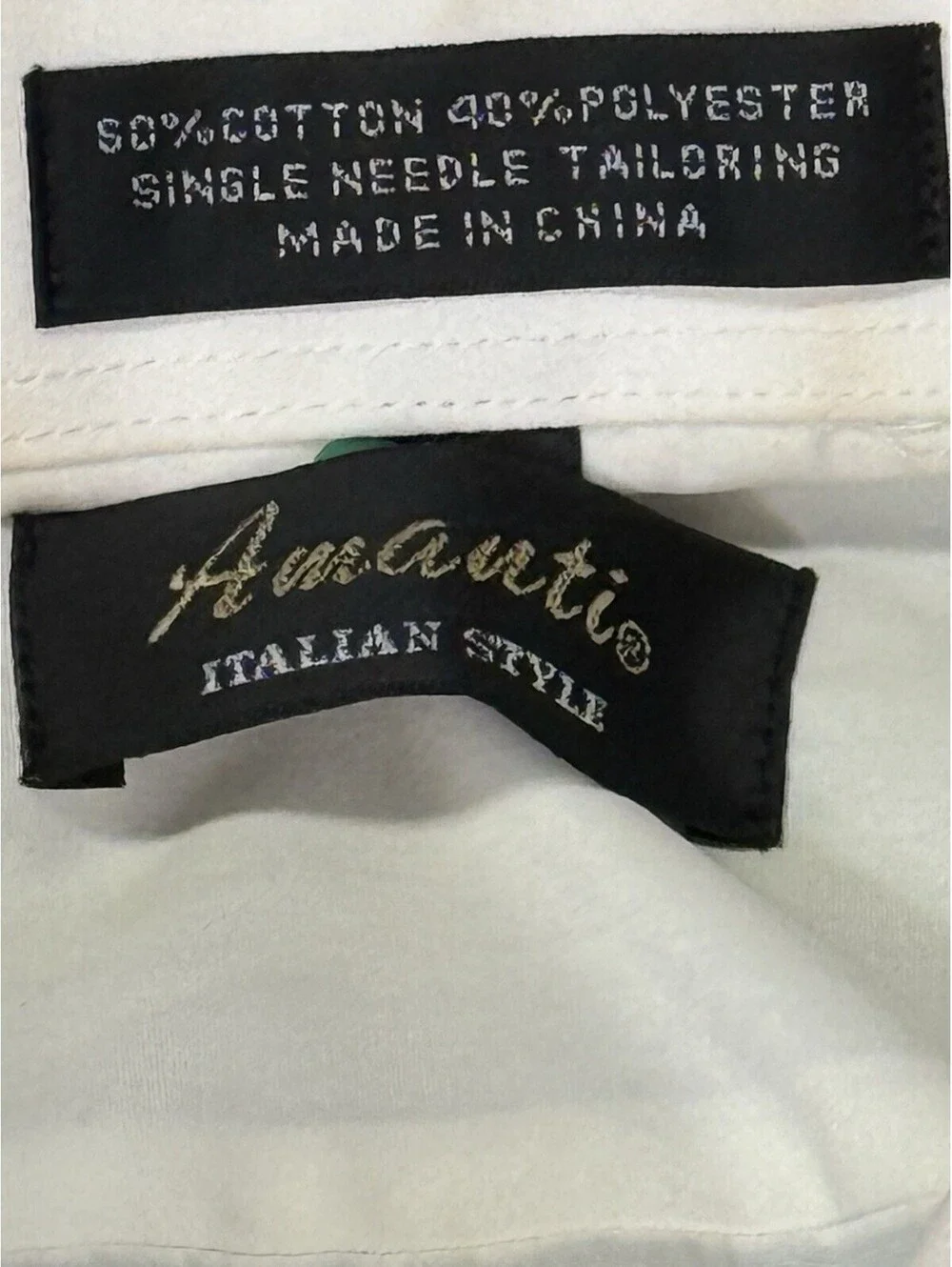 Single Needle Tailoring Navy 2-Piece Classic Fit Suit 46R CT201